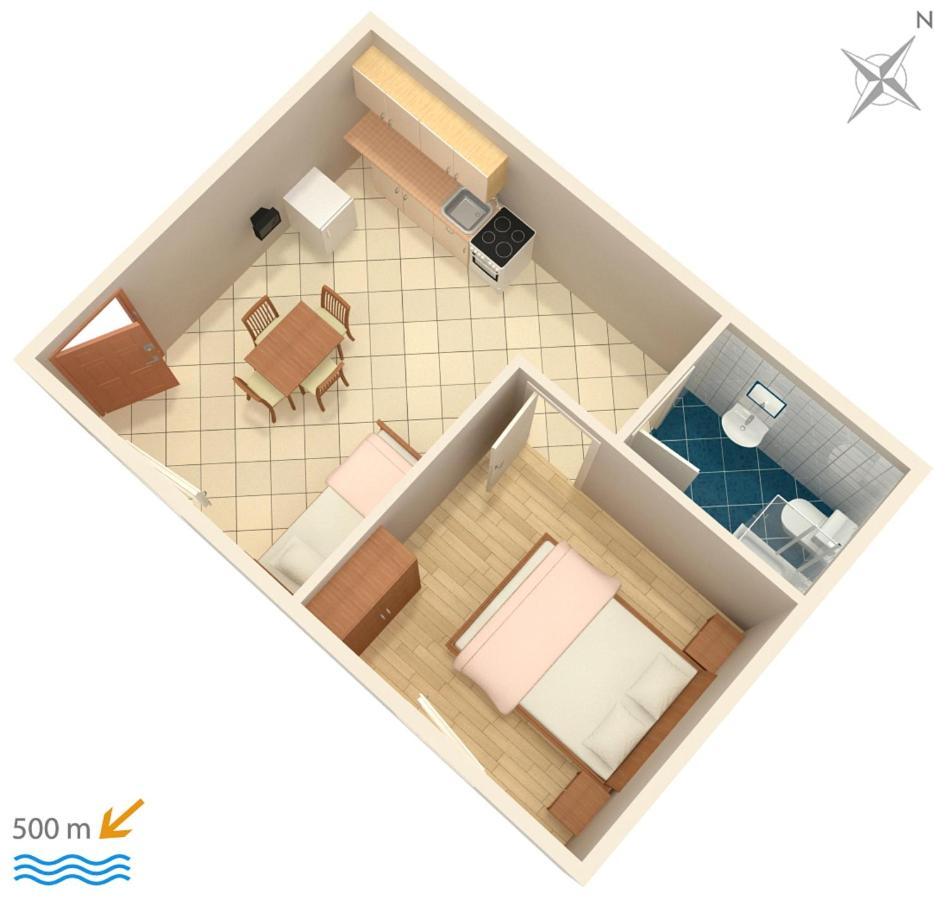Apartment With A Parking Space Zavala, Hvar - 8912